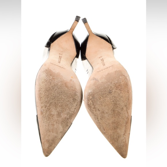 Manolo Blahnik Patent leather and lucite high heels - Picture 5 of 7